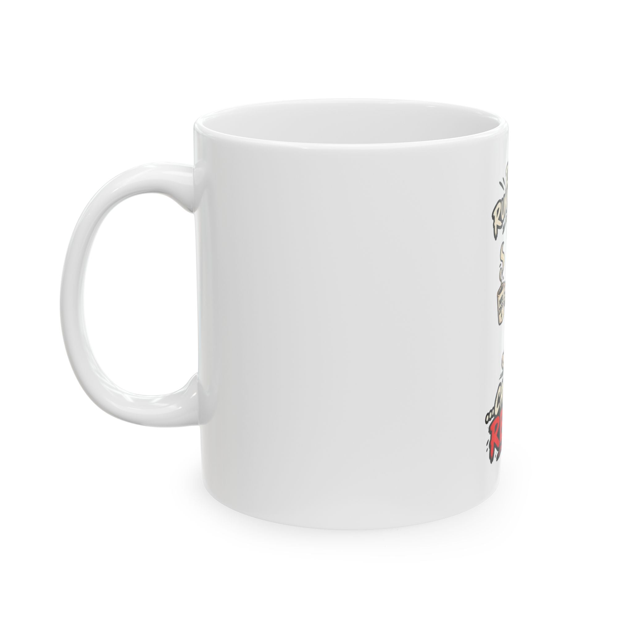 I Am Running On... Caffeine & Regret Ceramic Coffee Mug (11oz, 15oz)