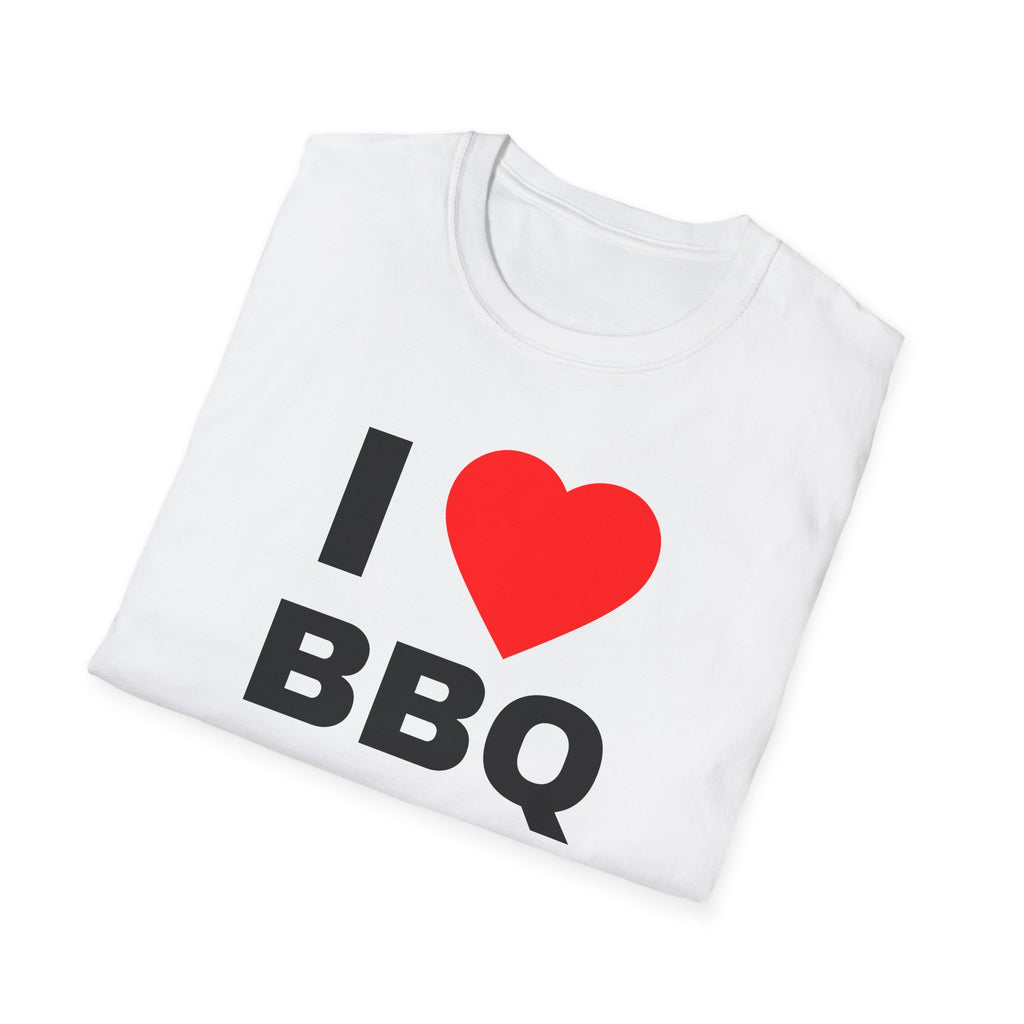 I  BBQ T-Shirt — Funny Grill Lover Tee for Barbecue Fans