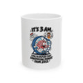 Coffee Mug — “It’s 3 AM: Time to Replay That Embarrassing Moment From 2012” Funny Insomnia Gift