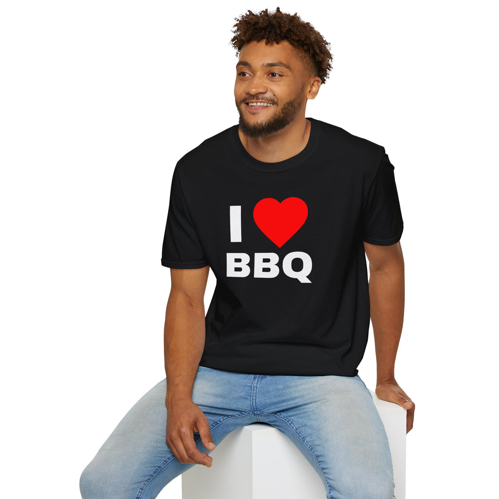I  BBQ T-Shirt — Funny Grill Lover Tee for Barbecue Fans